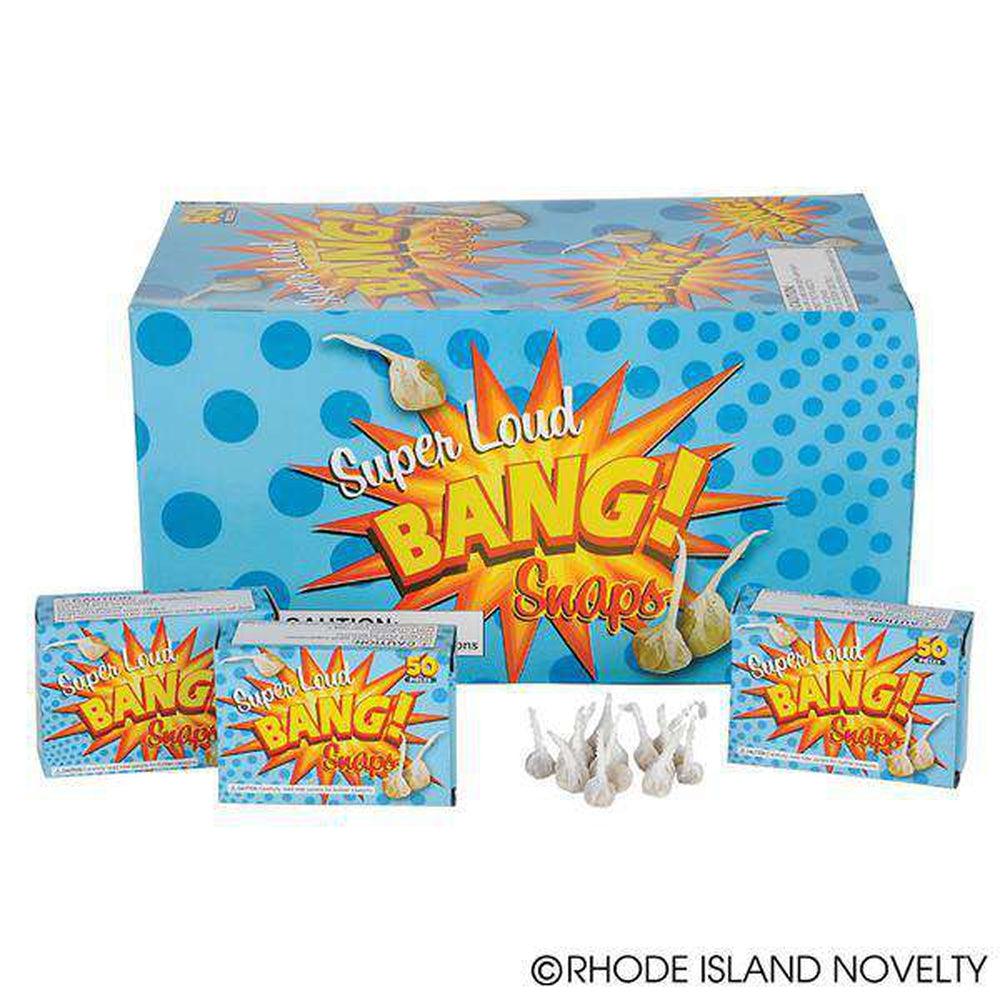 The Toy Network-Bang Snaps - 50 Super Loud Individual Pieces--Legacy Toys